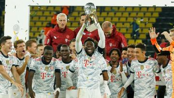 Alphonso Davies conquista su décimo título con Bayern Múnich