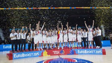 España, campeona de Europa en 2015.