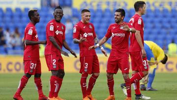 Jugadores del Getafe.