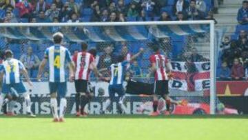 Así marcó Diop el gol del empate del Espanyol.