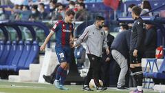 12/03/22 PARTIDO PRIMERA DIVISION 
 LEVANTE UD - RCD ESPANYOL
 LESION SUSTITUCION 
 JORGE DE FRUTOS