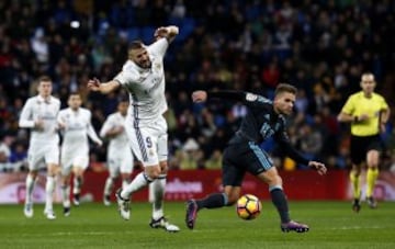 Benzema and Kevin Rodríguez.