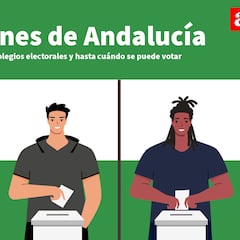 Horarios elecciones Andalucía | A qué hora abren los colegios electorales y hasta cuándo se puede votar