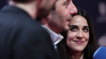 La actriz Macarena García mira al actor Enric Auquer, en la alfombra roja de los premiados en los Premios Feroz 2025, en el Pazo da Cultura, a 25 de enero de 2025, en Pontevedra, Galicia (España). Los Premios Feroz son entregados de manera anual por la Asociación de Informadores Cinematográficos de España desde 2014, con el objetivo de destacar lo mejor de la producción audiovisual del año, tanto en cine como en televisión. El evento cuenta con la entrega de 21 estatuillas, que incluyen premios para el cine, las series y los reconocimientos especiales como el Feroz de Honor, que este año se otorga al director Jaime Chávarri.
25 ENERO 2025;PHOTOCALL;CINE;PREMIOS FEROZ;FEROZ;PREMIOS DE CINE;ACTRICES;ACTORES;DIRECTORAS;DIRECTORES;CINEASTAS;PREMIOS;
Eduardo Parra / Europa Press
26/01/2025