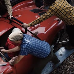 Encuentran un Porsche Spyder tras 35 años abandonado en un contenedor