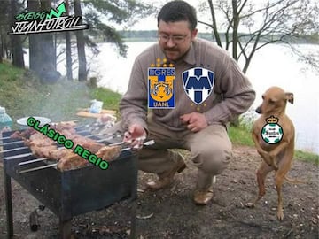 Los memes del Clásico Regio entre Monterrey y Tigres