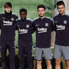 Cinco del filial preparan la Copa del Rey: Wague, con opciones