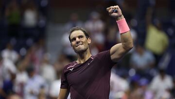 Nadal pasa de la ansiedad al alivio en el US Open