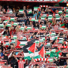 San Mamés se moja por Palestina