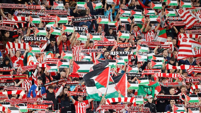 San Mamés se moja por Palestina