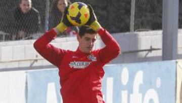 Courtois, portero del Atlético