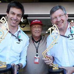 Brawn: "Dejé Mercedes al no poder confiar en Lauda y Wolff"