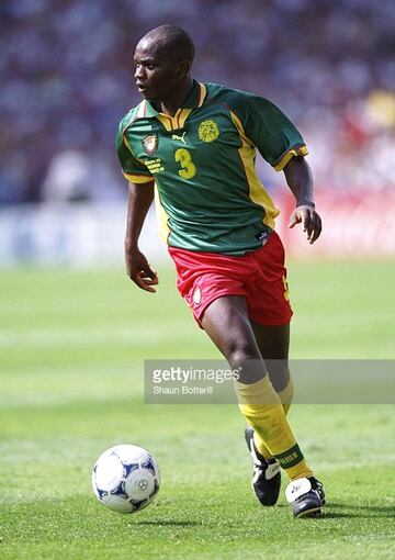 Pierre Wome fue el lateral izquierdo de Camerún en Francia 1998 y Sidney 2000. Tuvo una carrera destacada en Roma, Inter y Bologna.