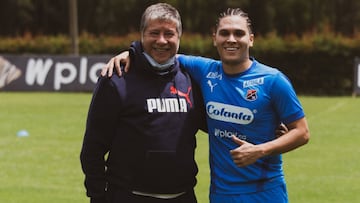 Juan Fernando Quintero, volante Shenzhen, se encuentra en Colombia entrenando con Independiente Medell&iacute;n tras el receso de 4 meses en la Liga China