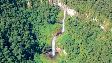 cascading waterfalls