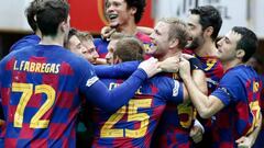 El Rocasa supera la adversidad
y levanta la Supercopa en Eibar