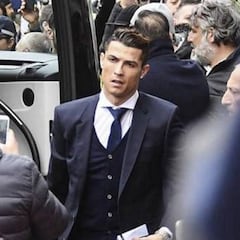Increíble gesto de Cristiano con una niña con discapacidad