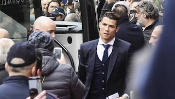 Increíble gesto de Cristiano con una niña con discapacidad