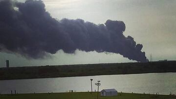 Explota un cohete espacial en Cabo Cañaveral