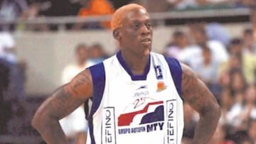 La vez que Dennis Rodman jugó con Fuerza Regia