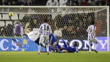 VALLADOLID 1-REAL MADRID 0.. Un golazo de Canobbio  a Casillas permiti&oacute; la victoria blanquivioleta de la temporada 2008-09.