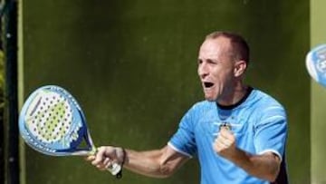 <b>MUCHAS RISAS. </b>Los granotas mostraron una vez más el buen ambiente que reina en la plantilla.