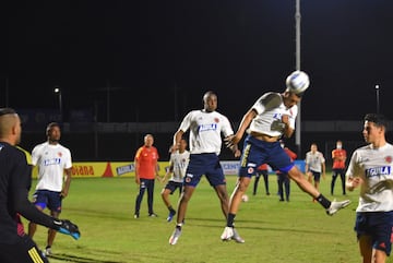 La Selección Colombia trabajó con 22 jugadores en Barranquilla antes del primer juego de Eliminatorias antes Venezuela.