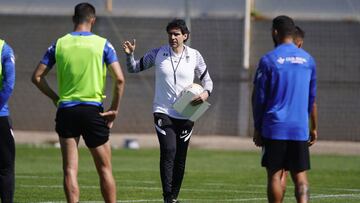 Karanka durante un entrenamiento.