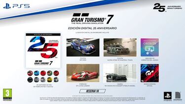 Gran Turismo 7 presenta su edición 25 aniversario y las bonificaciones por reserva