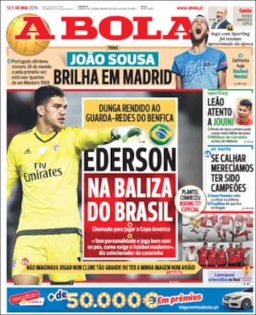 Portadas de la prensa mundial