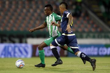 Atlético Nacional superó 3-2 a Alianza Petrolera en el Atanasio Girardot por la sexta fecha de la Liga Águila II-2018. El equipo de Jorge Almirón, que ganaba cómodamente 3-0, terminó con un hombre menos por expulsión de Gustavo Torres.