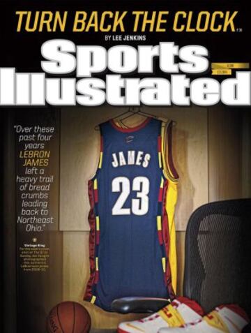 La historia de LeBron James a través de 26 portadas de Sports Illustrated