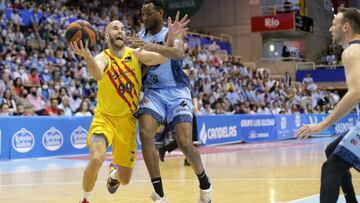 Lugo. Liga Endesa ACB de baloncesto. Pazo Provincial dos Deportes. Jornada 31. CB R&Atilde;&shy;o Breog&Atilde;&iexcl;n - FC Barcelona Lassa. Fotos:Carlos Castro/ACB Photo