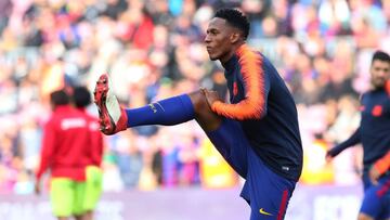 Yerry Mina en Barcelona