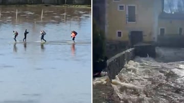 Insólita riada en Ávila que recuerda al inicio de la DANA en Valencia: empieza a atemorizar...