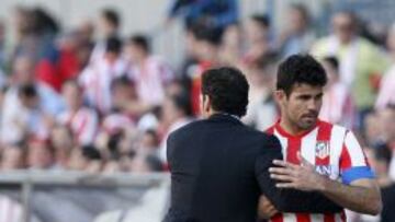 Diego Costa y Simeone, Atlético
