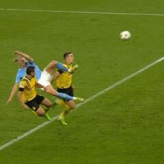 Pero qué disparate es este: vean el golazo escandaloso de Haaland para ganar