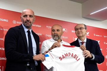 Sampaoli busca cambiar el rumbo del Sevilla.