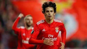 Joao F&eacute;lix, delantero del Benfica. 