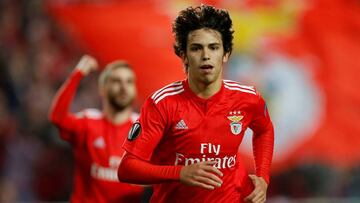 Joao F&eacute;lix, delantero del Benfica. 