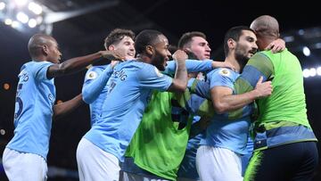 El City se impuso ante el United.