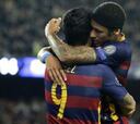 Neymar y Suárez se reparten los goles del Barça sin Messi