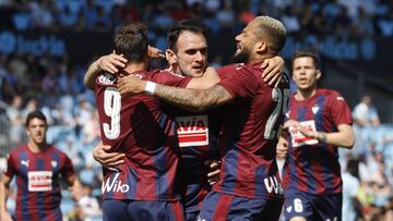 El Eibar sorprende al Celta de Hernández y Berizzo