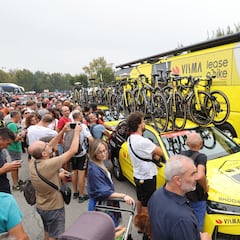 El Visma sufre de madrugada un robo de sus bicicletas en Turín