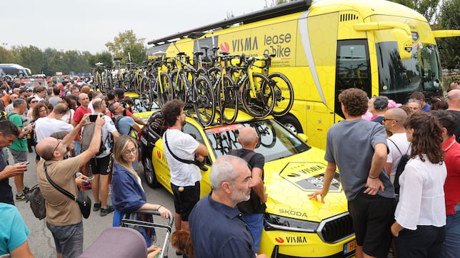 El Visma sufre de madrugada un robo de sus bicicletas en Turín