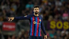 El defensor central del Barcelona anunció que el sábado disputará su último partido en el Camp Nou con la camiseta del cuadro blaugrana.