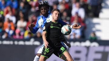 Loren, contra el Leganés.