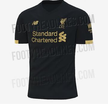 The specialist website www.footyheadlines.com has revealed the kits set to be worn by some of Europe's top clubs next season.