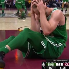 Terrible inicio NBA: fractura de tibia de Gordon Hayward