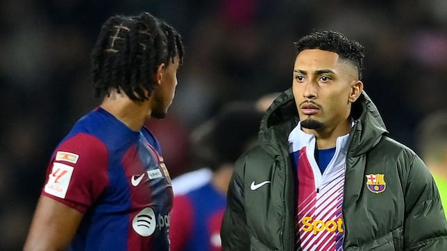 Tranquilidad en el vestuario con Raphinha y Koundé: no hay lesión